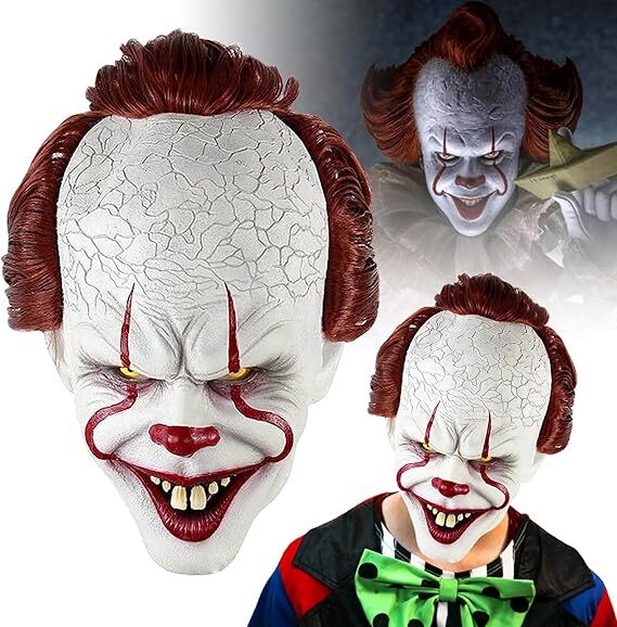 Realistic Pennywise Clown Mask 