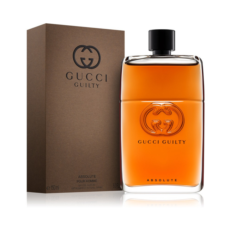 Gucci Guilty Absolute Pour Homme EDPPerfumes & FragrancesTop note Leather Middle notes Cypress and Patchouli Base notes Woody Notes and Vetiver
