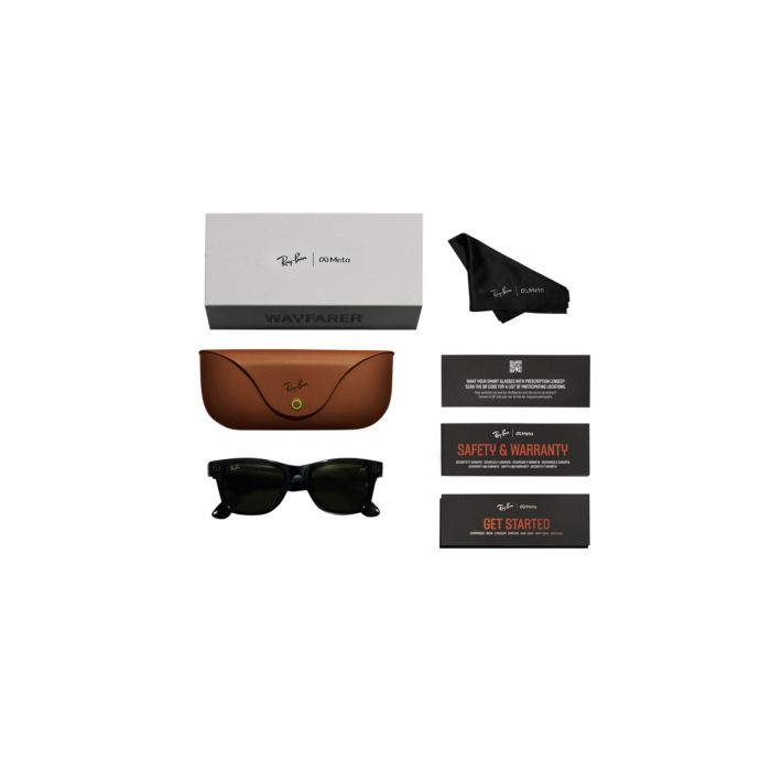Ray-Ban Meta Wayfarer Black / Gradient Graphite RW4008WearablesIconic Meets Smart: The classic Ray-Ban Wayfarer gets a tech upgrade with Meta-powered smart features. Hands-Free Convenience: Capture photos, record videos, listen to music, and make calls—di