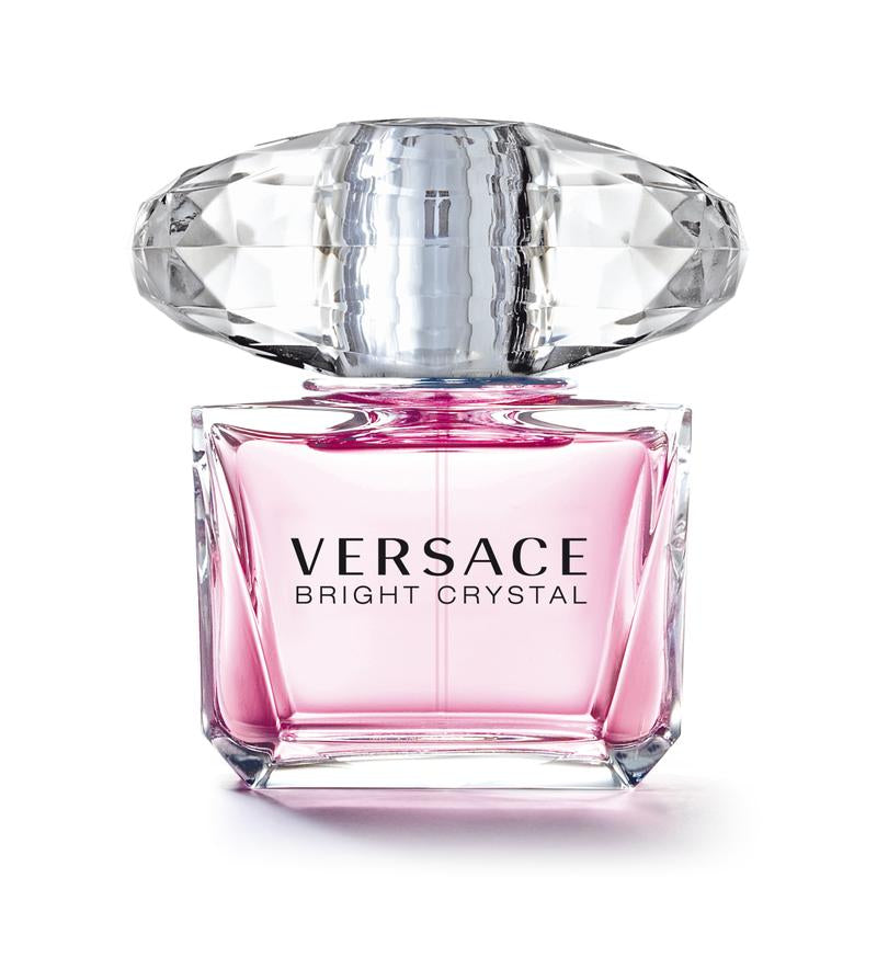 Versace Bright Crystal For Women Eau De ToilettePerfumes & FragrancesFragrance Family: Floral-Fruity Top Notes: Yuzu, Pomegranate & Water Notes Middle Notes: Peony, Lotus & Magnolia Base Notes: Musk, Mahogany & Amber