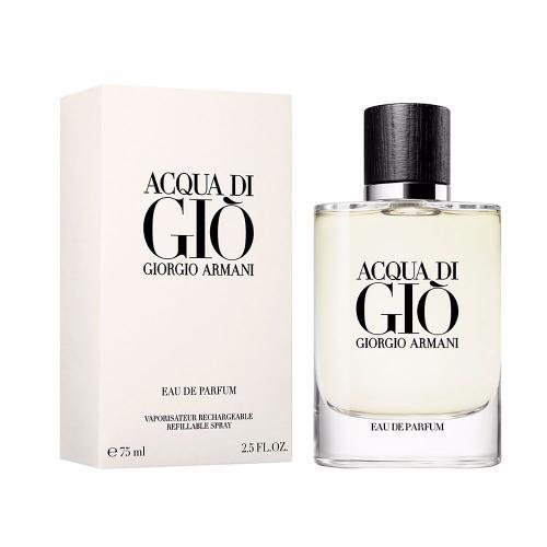 Armani Acqua Di Gio For Men Eau De ParfumPerfumes & FragrancesA powerful marine freshness, where innovative marine notes blend with natural green mandarin, aromatic essences and a woody mineral dry-down. MARINE NOTES & CITRUSBoosted by the innovative mari