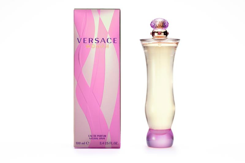 Versace Woman For Women Eau De ParfumPerfumes & FragrancesTop notes are Rose, Jasmine Leaf and Bergamot Middle notes are Raspberry, Plum, Lotus and Cedar Base notes are Musk and Amber