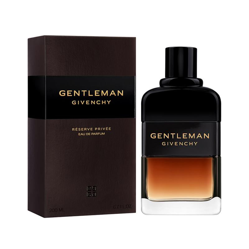 Givenchy Gentleman Reserve Privee EDPPerfumes & FragrancesThe sensuality of ambery wood is faceted by luminous ethereal iris for an utterly addictive, heady duet. Infused with smooth natural whisky absolute, this fragrance has been crafted in grasse using