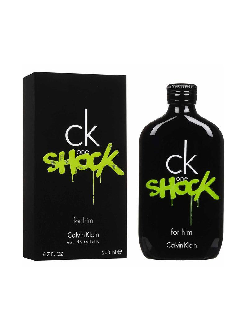 CK One Shock Him EDTPerfumes & FragrancesTop Note: Lavender, Clementine and Cucumber Heart Note: Cardamom, Pepper, Basil and Osmanthus Base Note: Tobacco, Amber, Patchouli, Woody Notes and Musk