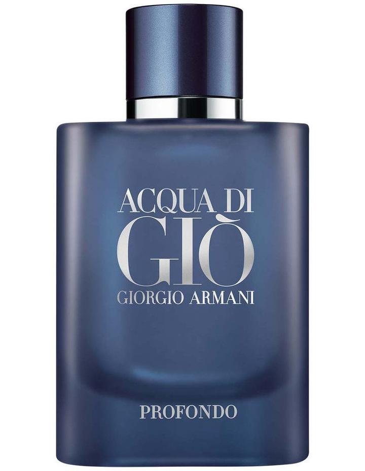 Armani Acqua Di Gio Profondo For Men Eau De ParfumPerfumes & FragrancesA fougère aromatic aquatic scent with notes of fresh green mandarin and marine notes, spicy nuances of aromatic essences, a woody mineral dry-down that gets softened with patchouli & m