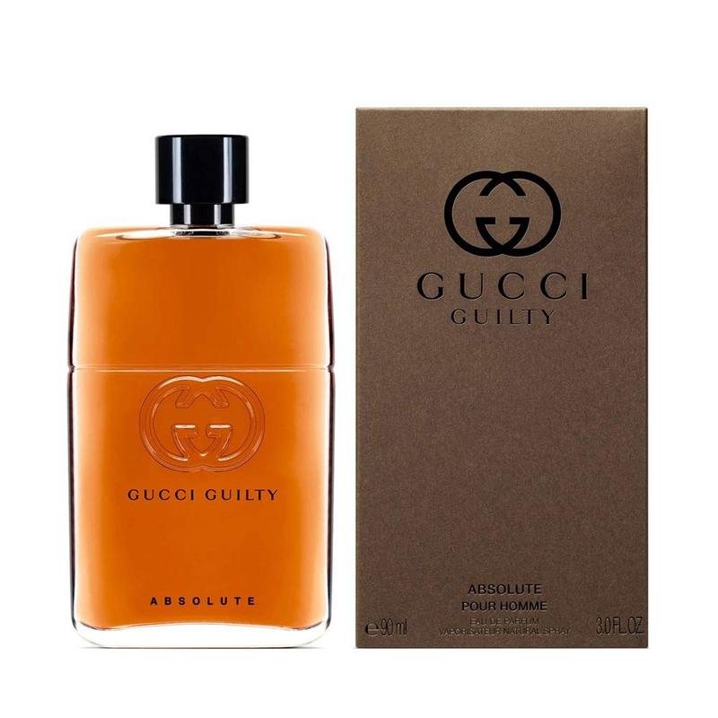 Gucci Guilty Absolute Pour Homme EDPPerfumes & FragrancesTop note Leather Middle notes Cypress and Patchouli Base notes Woody Notes and Vetiver