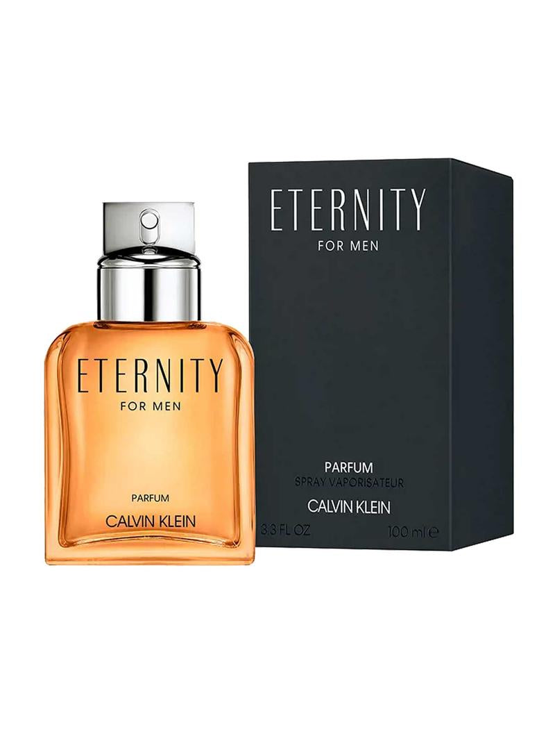 Calvin Klein Eternity Parfum For Men 100mlPerfumes & FragrancesInspired by the romance of a sunset encounter, Calvin Klein Eternity Parfum for him evokes the passion of eternal love. Juxtaposing fresh lavender with warm woody notes, this luxurious Calvin