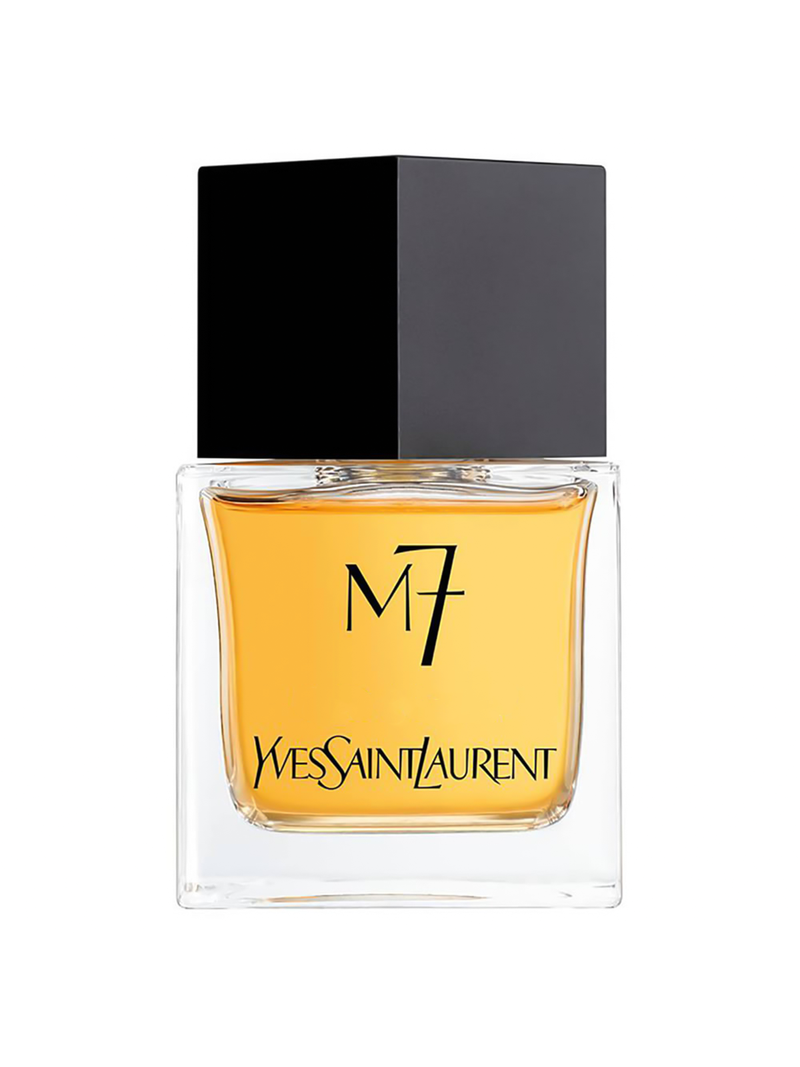 YSL M7 For Men Eau De Toilette 80mlPerfumes & FragrancesA resounding disruption for a fragrance of excess, the first to use a oud accord: it merges with myrrh and cistus to create a warm, intense and fascinating trail. Mandarin gives a top opening and del