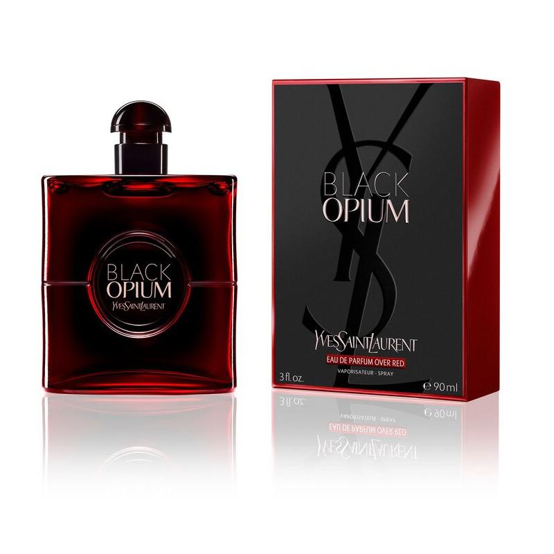 YSL Black Opium Over Red Eau De Parfum For Women 90mlPerfumes & FragrancesTHE OLFACTION The Coffee Floral signature of Black Opium twisted in a new red sensoriality. The iconic coffee floral accord turns red with a unique and juicy ingredient: the cherry
