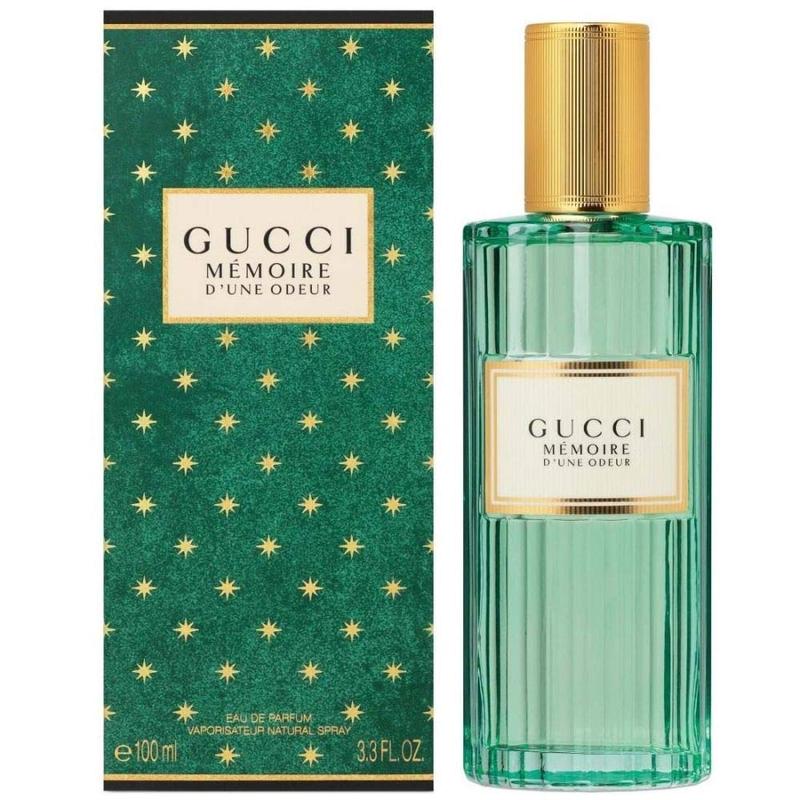 Gucci Memoire D Une Odeur Eau De Parfum For UnisexPerfumes & FragrancesTop Notes: Chamomile, Bitter Almond. Heart Notes: Musk, Indian Jasmine, Jasmine. Base Notes: Sandalwood, Cedar, Vanilla.