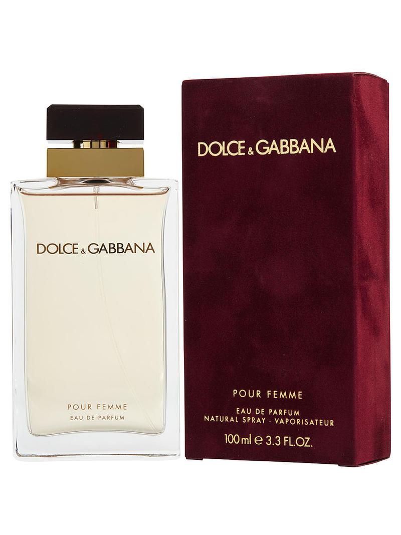 Dolce & Gabbana Pour Femme For Women Eau De Parfum 100mlPerfumes & FragrancesTop Notes: Raspberry, Neroli and Mandarin Orange Middle Notes: Jasmine & Orange Blossom Base Notes: Vanilla, Sandalwood, Marshmallow & Heliotrope