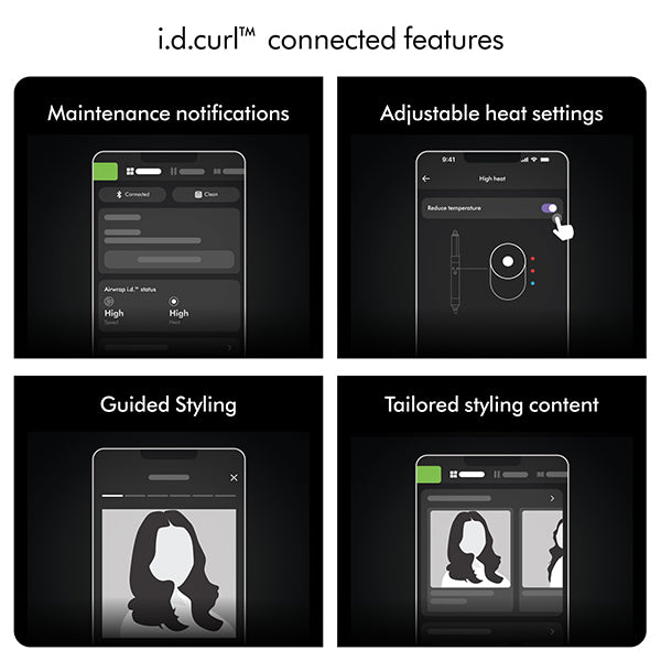Dyson Airwrap i.d. multi-styler and dryer Straight+Wavy (Red Velvet/Gold) International VersionHair CareUnwrap special edition Red velvet and gold with exclusive accessories. The only connected multi-styler to intelligently adapt heat, airflow and timings