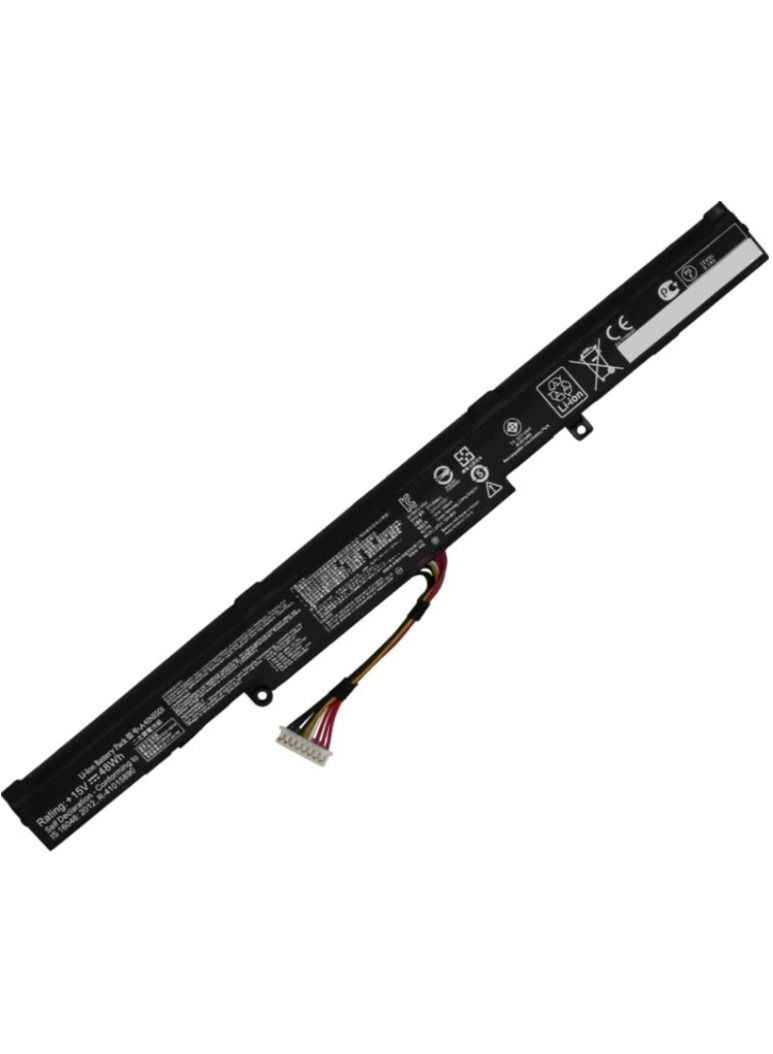 High Grade Compatible Laptop Battery, For Asus Rog G752VW / GL752VL / GL752VW / N752VW / N552V Series, 15 Volts, 3100mAh, 48Wh Capacity, Black | A41N1501