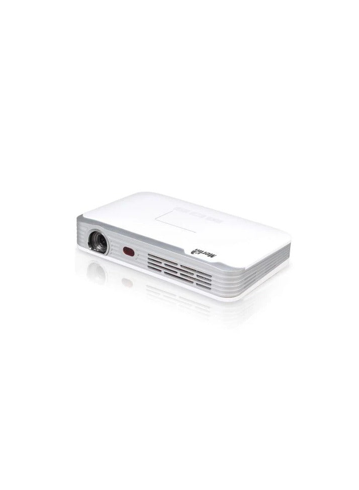 MERLIN 3D PocketBeam PRO Television Projector – 2500 ANSI Lumens 350 Display Smart Touch T1 DLP 30000  Hour LED WiFi Android 7800mAh Battery Google Playstore HD Mirroring Portable Mini Projector
