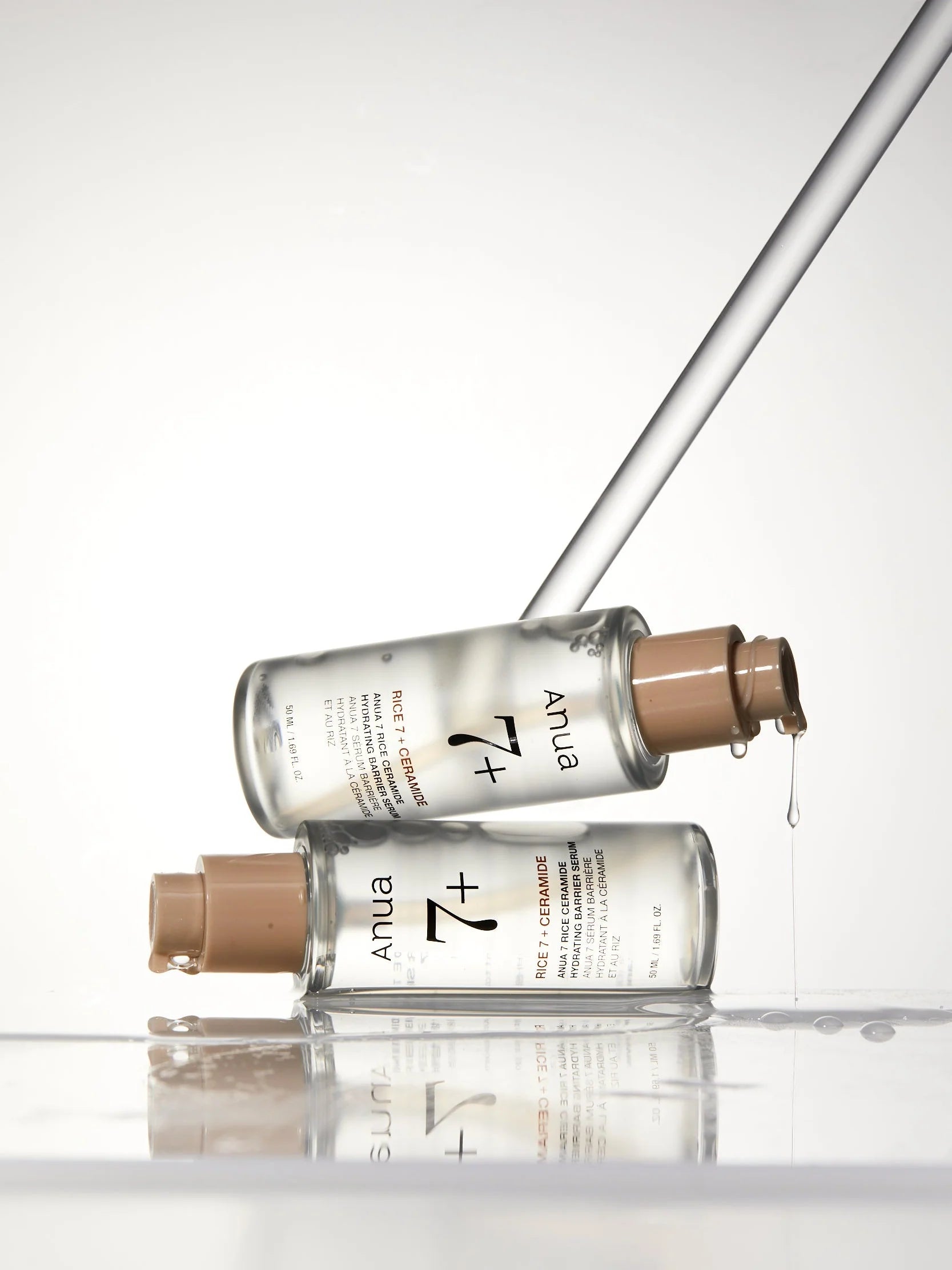 Anua Rice 7+ Ceramide Hydrating Barrier Serum 50mlPersonal CareAnua 7+ Rice Ceramide Hydrating Barrier Serum 50ml is a Korean skincare essential formulated to deeply hydrate, soothe, and strengthen the skin’s natural barrier. Powered by 77% rice ferment f