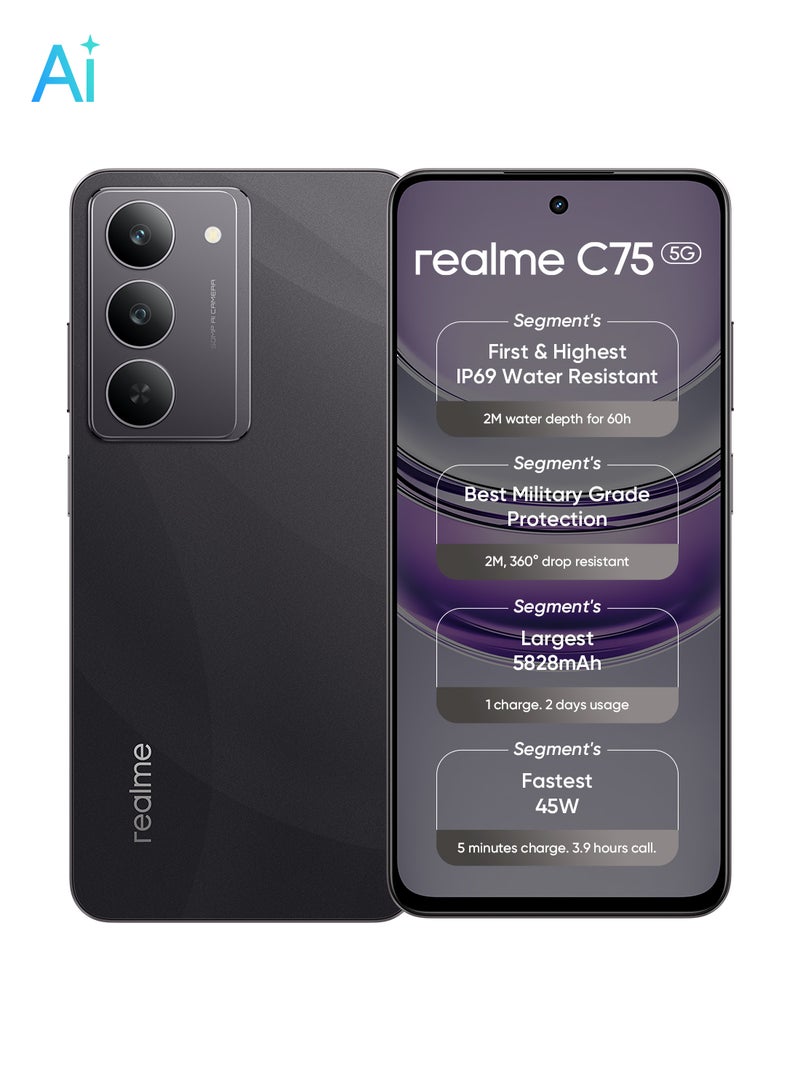 realme C75 5G Storm Black