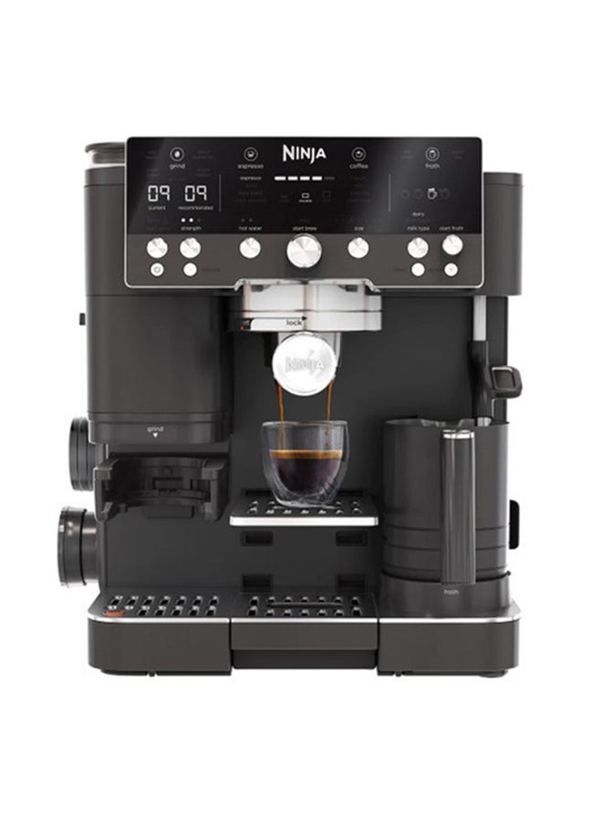 Ninja Luxe Café Espresso Machine ES601BKANZ – 2L, 1650W, Midnight Black