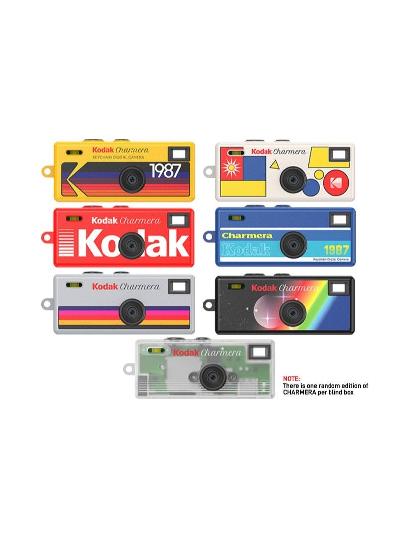 Kodak Charmera mini keychain cameras in multiple colours revealed from blind boxes