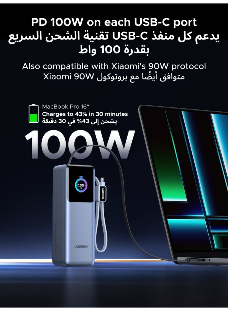 UGREEN Nexode Pro 25,000mAh 200W Power Bank