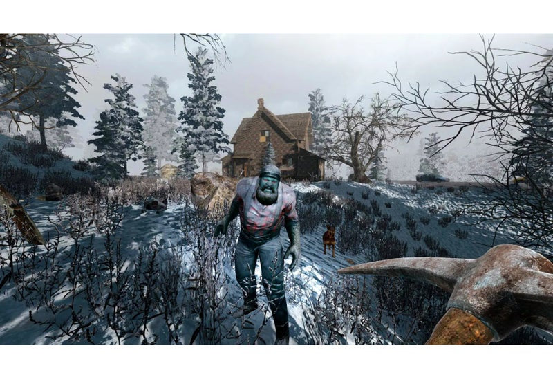 7 Days to Die PS5 gameplay screenshot zombie survival crafting and base building