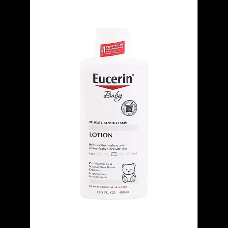 Eucerin Natural Shea Butter Hypoallergenic Baby LotionPersonal CareEucerin Natural Shea Butter Hypoallergenic Baby Lotion – Gentle Daily Moisture for Delicate Skin Give your baby the gentle care they deserve with Eucerin Baby Lotion, enriched with natural