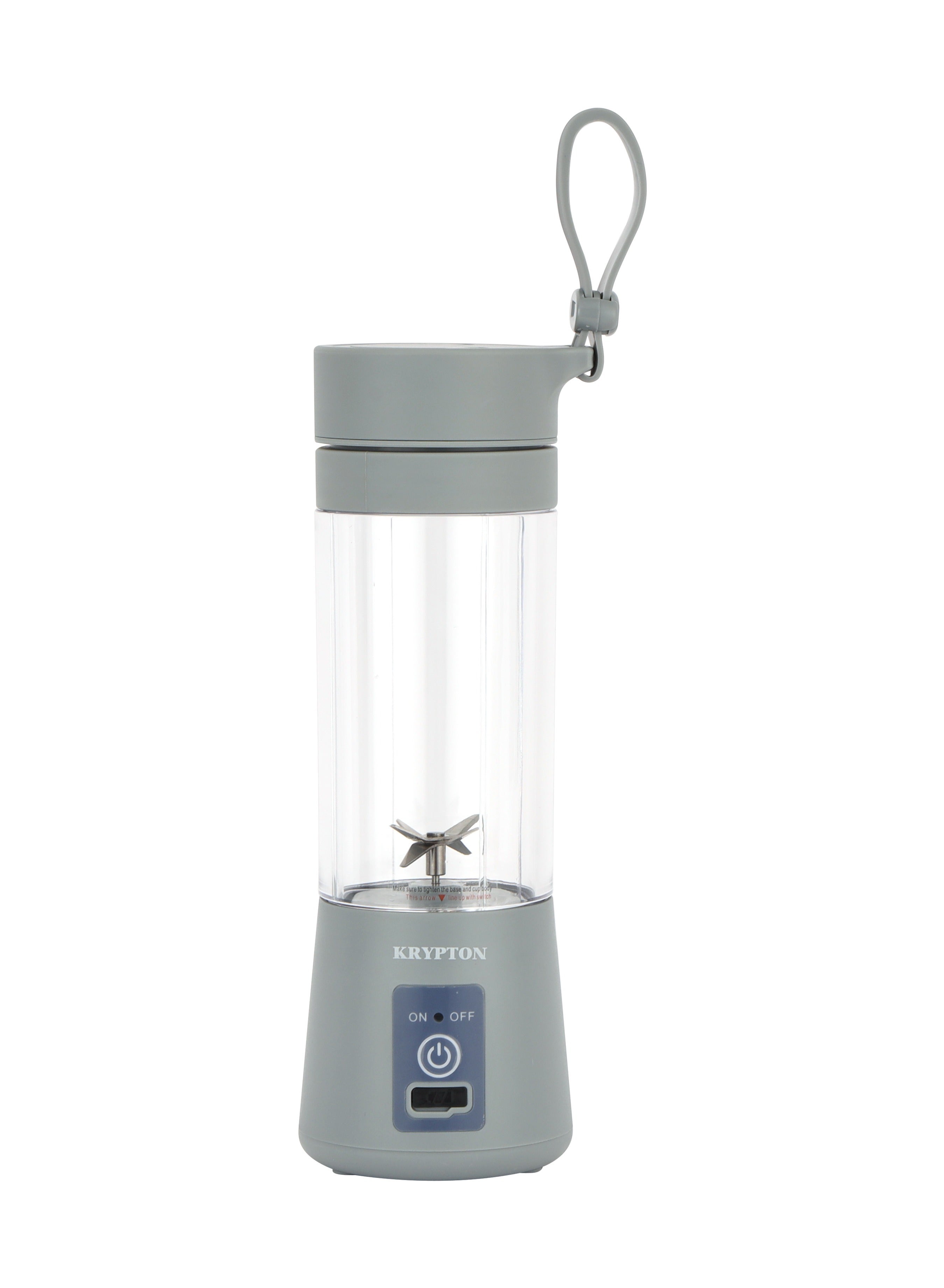 Krypton-Multi-Design USB Rechargeable Electric Juicer 330 mlKitchen StorageComes with a high long-lasting battery Stainless steel blades and high rotation speed with powerful 50w copper motor Equipped with a safety protection switch Special flat blade mak