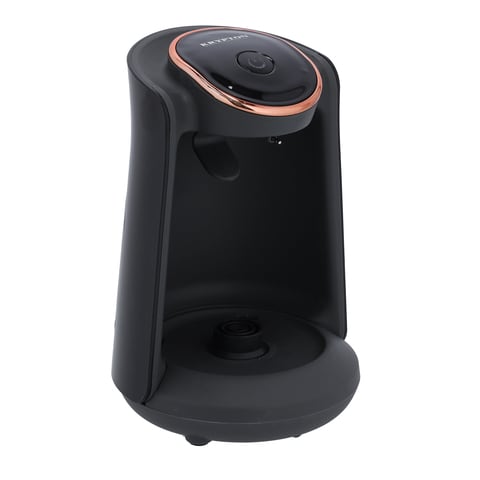 Krypton Turkish Coffee Maker KNCM6322 - BlackKitchen AppliancesKRYPTON Turkish Coffee Maker, 4 Cups Brewing Capacity Brewing capacity of 4 cups Heat plate made of stainless steel Sound alarm system Ideal consistency and rich foam Overflow prevention syste