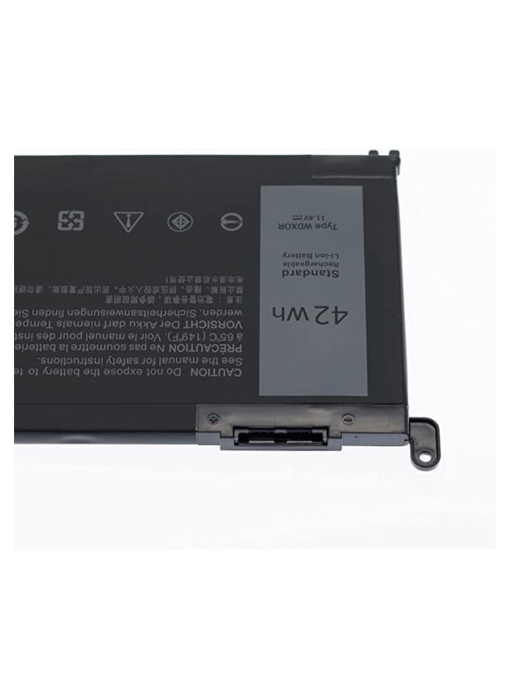 Replacement Laptop Battery for Dell Inspiron 42WH WDXOR 13 7378 13 Inspiron 5000 5378 5368 5567 5568 5578 7579 7570 7569