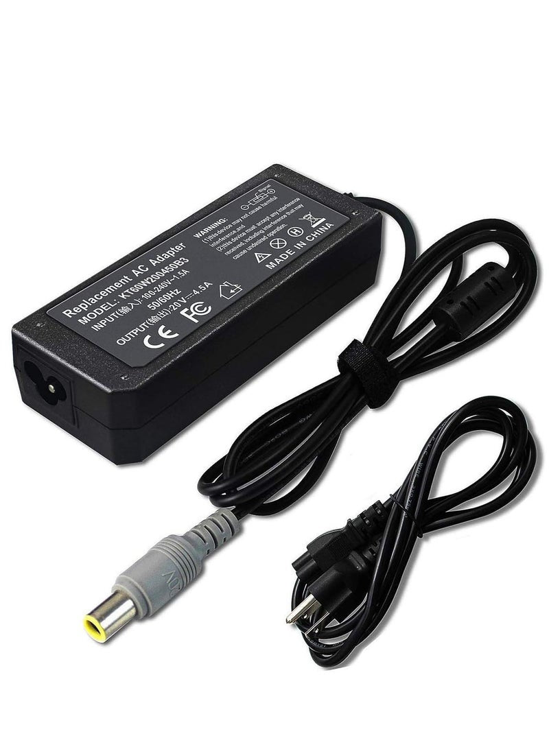 90W 92P1109 92P1156 40Y7659 Charger Compatible with Lenovo X230 X220 X131E T430 T430S T420 T410 T510 T530 92P1105 92P1107 92P1213 92P1155 93P5026 40Y7696 41R4493 42T4418 X200 T420S E530 T400 X201