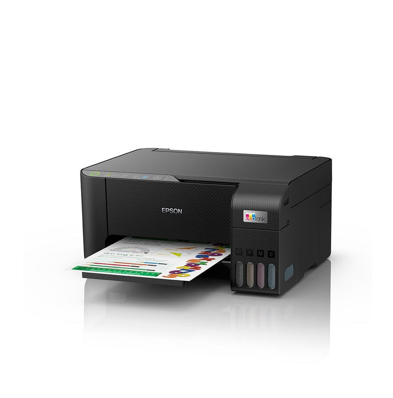 EPSON EcoTank L3250 3-in-1 WiFi Colour Ink Tank Printer – Print, Scan & Copy with Smart Panel App Connectivity - Black