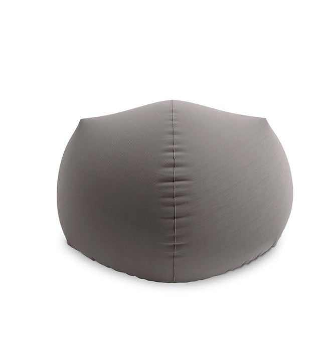 Intex Beanless Bag Inflatable Lounge Chair – Grey, 114×114×71cm, Corduroy Flocking, 100kg, Folds Flat