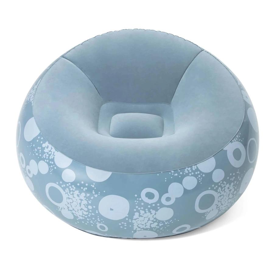 Bestway Inflate-A-Chair Inflatable Lounge Chair – Assorted Designs, 112 × 112 × 66 cm