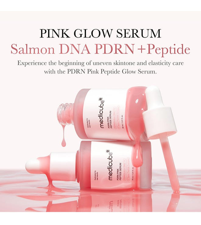 Medicube Korean skincare peptide serum moisturizing and brightening