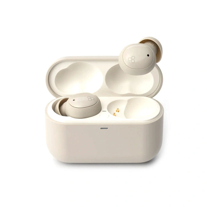 Final Audio ZE500 for ASMR True Wireless Earbuds – Dark Cream, Bluetooth 5.4, Ultra-Comfort Fit, Wireless Charging, Hi-Fi Voice & ASMR Audio