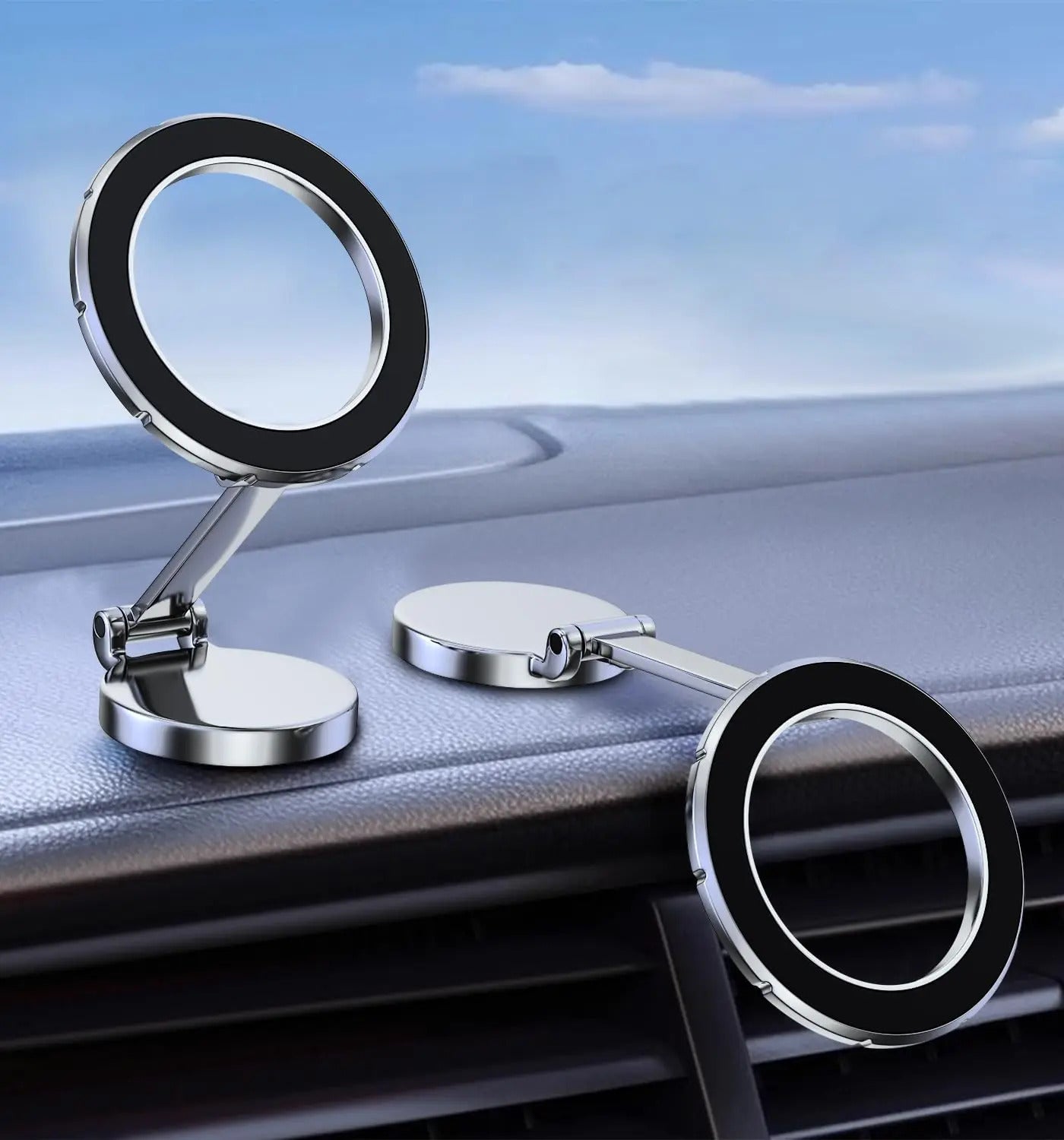 Taktik Fold Magnetic Car HolderCar AccessoriesIntroducing Taktik Fold Magnetic Car Holder, the perfect solution for hands-free phone use while driving. Its strong magnetic grip keeps your phone secure and the 360-degree rotatable base allows for optimal f