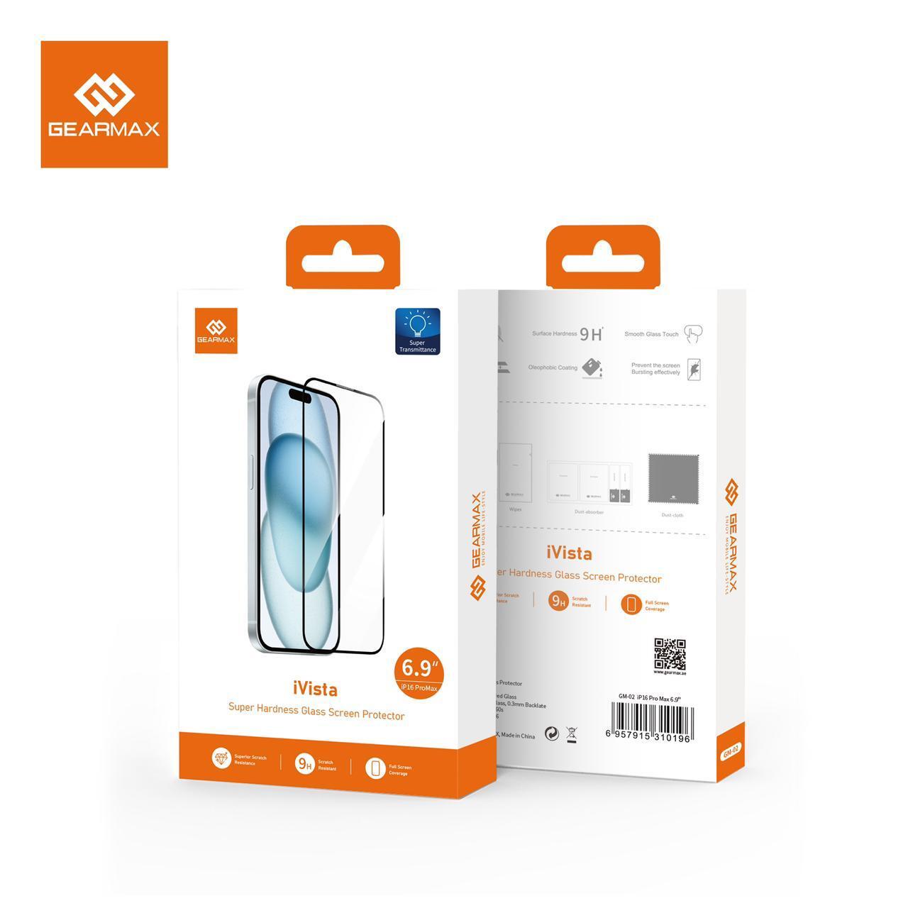 Gearmax Ultimate Privacy & Protection 16 Pro Max Screen Protector 6-Pack (5+1 Free)Mobile AccessoriesSafeguard your device with Gearmax Ultimate Privacy & Protection 16 Pro Max Screen Protector 6-Pack (5+1 Free). With advanced technology, this pack provid
