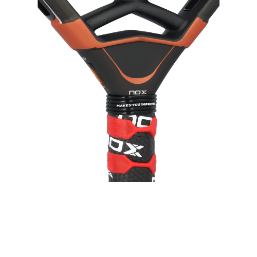 NOX AT10 Luxury GENIUS ATTACK 12K 2025 Padel Racket by Agustín Tapia – Diamond Shape, 12K Carbon, MLD Black EVA, Exclusive Spin 3D, EOS Flap & Smartstrap