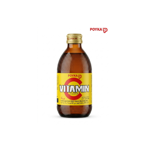 POYKA Vitamin C Carbonated Drink 240ml x 24 | Refreshing Fizzy Vitamin C Beverage | Assorted Pack
