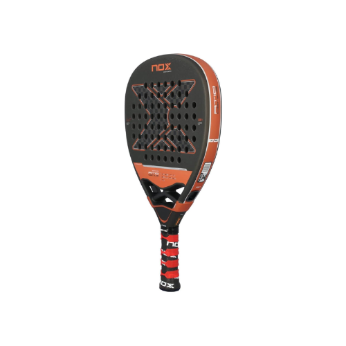 NOX AT10 Luxury GENIUS ATTACK 12K 2025 Padel Racket by Agustín Tapia – Diamond Shape, 12K Carbon, MLD Black EVA, Exclusive Spin 3D, EOS Flap & Smartstrap