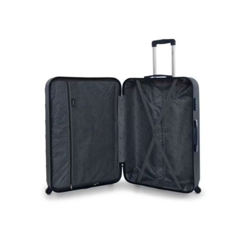 SENATOR A207 Cabin Luggage Hard Case Trolley – Lightweight ABS Suitcase with 4 Spinner Wheels Travel Bag
