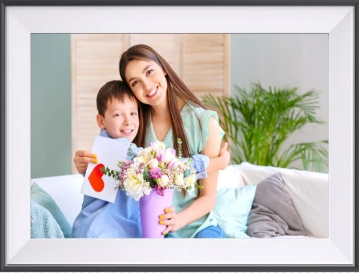 Crony JT101F-102 10.1-Inch WiFi Digital Photo Frame – Android Smart Frame, 16GB Storage, Touchscreen Cloud Sharing- Black