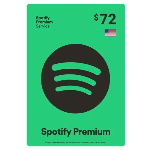 Spotify USA Gift Card – Digital Code, Instant Delivery