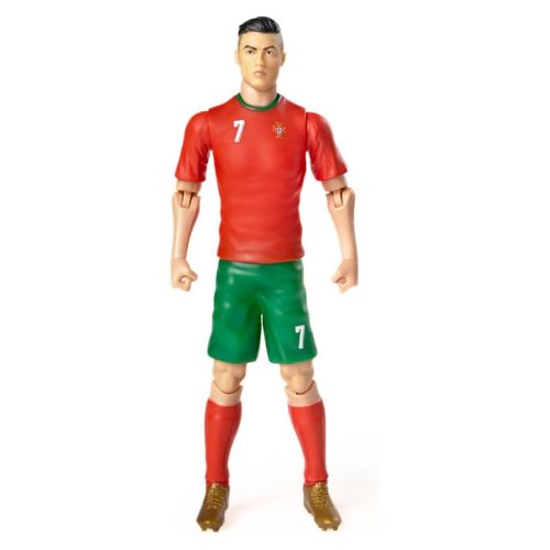 Cristiano Ronaldo 20cm Collectible Figurine – Portugal Kit, Articulated Action Figure with Football