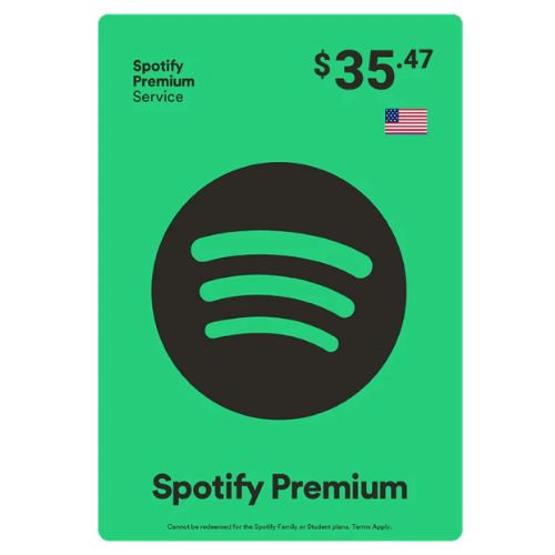 Spotify USA Gift Card – Digital Code, Instant Delivery