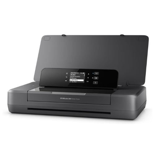 HP OfficeJet 202 printing A4 color document