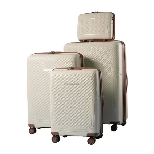 SONADA Unbreakable Luggage Set of 4 - beige