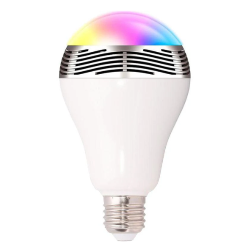 CRONY BL-05 Bluetooth LED Bulb with Speaker – E27, RGB Colour, 3W Speaker, Music Sync, 10m Range