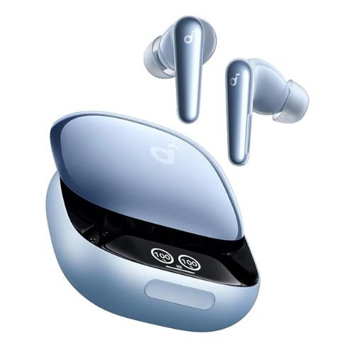 Soundcore Liberty 4 Pro by Anker – 7-Sensor ANC, Dual Driver, LDAC, 40H, Smart Case Display, IPX5