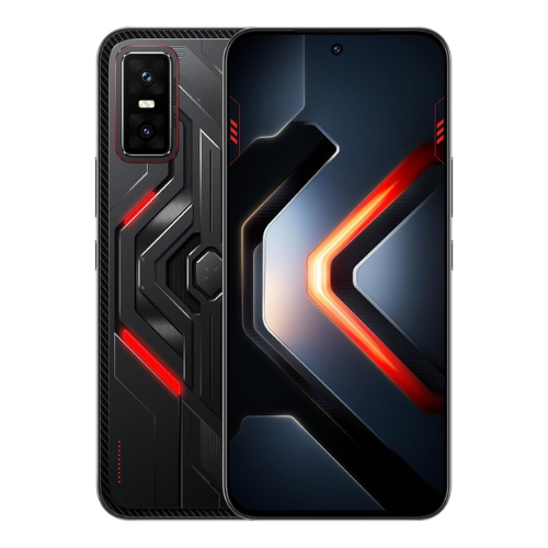 Infinix GT 30 Pro Dark Flare gaming smartphone front view 144Hz AMOLED
