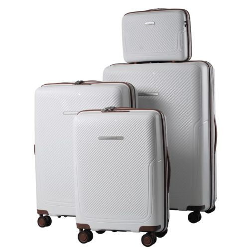SONADA Unbreakable Luggage Set of 4 - white